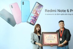 Xiaomi Redmi Note 6 Pro xác lập kỷ lục Việt Nam về tính năng selfie