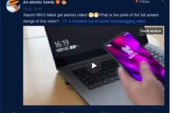 Xuất hiện video phô diễn mô-đun camera trượt và tính năng mở khóa bằng khuôn mặt của Mi Mix 3