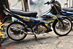 Raider 150 độ: thế hệ xăng cơ tỉnh thức với đôi chân đầy gợi cảm