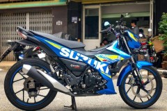 Satria 150 độ kiểng cực đẹp với dàn phanh Brembo siêu đỉnh