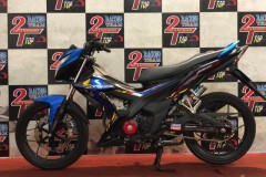 Sonic 150 độ với bộ giảm xóc ngàn đô cùng loạt đồ chơi khủng