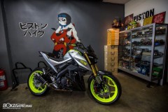 Yamaha M- Slaz độ khiến người xem ngẫn ngơ bởi dàn chân ma mị