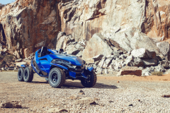 ATV 6 bánh Ferox Azaris tới từ Úc có 4 bánh sau được dẫn động bằng chất lỏng