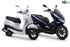 Sự khác biệt giữa hệ động lực “điện hóa” trên Honda PCX Hybrid và Yamaha Grande