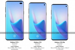 Bộ 3 Galaxy S10 rò rỉ nhiều thông tin về màn hình, dung lượng pin và các phiên bản màu sắc