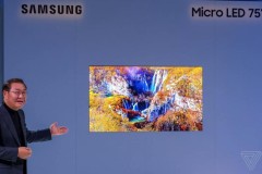 [CES 2019] Samsung giới thiệu TV MicroLED kích thước nhỏ gọn, phù hợp với gia đình