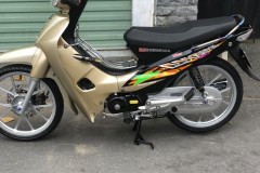 Honda Wave 110 độ ấn tượng với dàn chân mang phong cách Japan