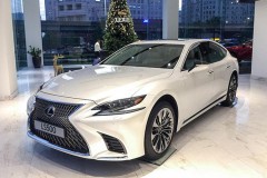 Lexus LS 500 có giá bán khởi điểm từ 7,08 – 8,75 tỉ đồng tại Việt Nam