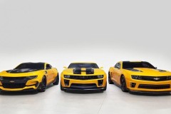 4 chiếc xe cơ bắp Chevrolet Camaro trong phim hành động Transformers