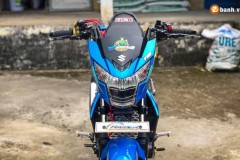 Raider 150 Fi độ full đồ chơi bình dân khiến người xem té ngửa