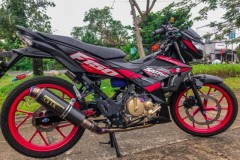 Satria F150 độ sở hữu option đồ chơi VIP khiến người xem thèm khát