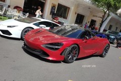 McLaren 720S màu đỏ Memphis Red gia nhập "Hội siêu xe Sài Gòn"