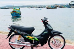 Wave 110 độ giản đơn với option đồ chơi cực bén của dân chài xứ biển