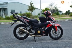 Winner 150 độ phong cách GTR gác nòng súng Over mang tiếng hét kinh hoàng