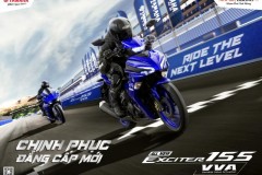 Exciter 155 VVA ra mắt được lột xác hoàn toàn xứng danh 'Tiểu R1'