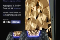 PS5 phiên bản phủ 30kg vàng giá bao nhiêu tiền?
