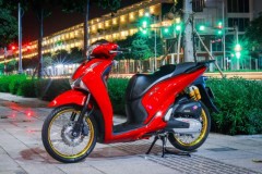 SH 150 độ dàn chân đẹp mắt như một tác phẩm nghệ thuật