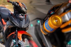 Exciter 150 phá cách hơn với bộ mâm của BRT