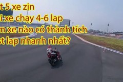 Exciter 155 đánh bại Winner X và Satria trong cuộc đua Best Lap ở Đại Nam