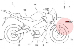 Honda tiếp tục tiết lộ bằng sáng chế về mẫu mô tô điện