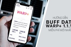 Hướng dẫn buff WARP+ miễn phí cho ứng dụng 1.1.1.1 VPN mới nhất 2021