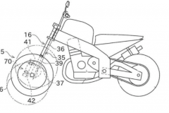 Kawasaki tiết lộ bằng sáng chế mẫu xe ba bánh mới