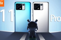 Xiaomi Mi 11 Pro gây ấn tượng mạnh với phong cách thay đổi tư duy thiết kế thông thường, chuyển toàn bộ mô-đun camera từ dọc sang ngang.