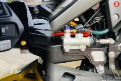 Cận cảnh Exciter 2010 độ 'ĐÁNH CẮP' hệ thống ABS từ Honda SH!!!