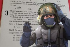 Câu hỏi liên quan đến CS:GO xuất hiện trên đề thi Toán Việt Nam