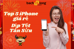 Gợi ý 5 mẫu iPhone giá rẻ đáng sắm dịp Tết Tân Sửu