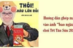 Hướng dẫn ghép mặt vào ảnh bao ngầu chơi Tết Tân Sửu 2021 [Android/iOS]
