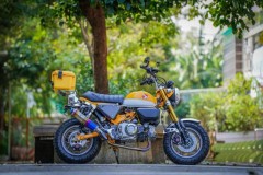 Monkey 125 đáng yêu với phong cách Touring