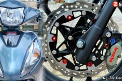 Vision 110 thế hệ mới vừa mua về đã độ khủng