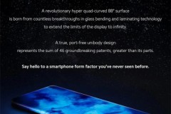 Xiaomi giới thiệu mẫu concept smartphone màn hình thác nước tràn cong 4 cạnh, không cổng cắm