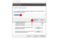Tạo điểm tự khôi phục theo lịch tự động (Restore Point) tránh mất dữ liệu trên Windows 10