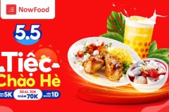 Loạt ưu đãi “khủng” đổ bộ NowFood