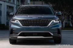 Kia Sedona 2022 ra mắt, sử dụng logo mới, được bổ sung thêm trang bị