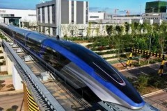 Trung Quốc ra mắt đoàn tàu đệm từ trường mới, đạt tốc độ tối đa 600 km/h