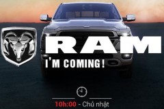 Kể từ Chủ nhật này, người đam mê bán tải cỡ lớn tại Việt Nam có thể mua được xe nhập chính hãng từ RAM