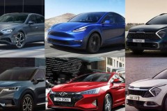 Top 5 mẫu xe bán chạy nhất tại Hàn Quốc trong tháng 8/2021