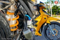 Yaz 125 độ cực đẹp trong bộ cánh hoàng kim