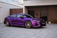 Audi RS7 quyến rũ với "bộ áo" tím và sức mạnh ghê gớm hơn cả Bugatti Veyron