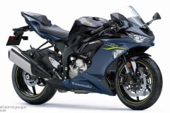 Kawasaki ZX-6R 2022 lộ diện phiên bản màu sắc hoàn toàn mới