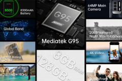 Smartphone siêu bền này có pin 8.300mAh, chip chơi game, giá 4.5 triệu