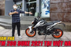 KTM 200 Duke phiên bản 2021 có màn “lột xác” hoàn toàn, giá lên tới 129 triệu đồng tại Việt Nam