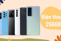 TOP 5 điện thoại 256GB bộ nhớ trong thoải mái lưu trữ ứng dụng, video