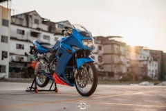 Cận cảnh Kawasaki PDK R1 được hồi sinh bởi một tín đồ của Nissin