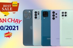( P1)TOP điện thoại bán chạy nhất tháng 10/2021, góp mặt toàn hàng HOT