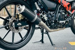 Satria 150 bản độ kiểng sở hữu cặp mâm đã tuyệt chủng