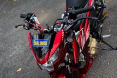 Satria 150 chiến binh tốc độ lạ mắt trong diện mạo mới